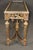 1960's Louis XVI Style Mirrored Top Console DIstressed Silver and Gold Accents For Sale In Philadelphia - Image 6 of 13