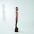 Brutalist Koos van Vlijmen, Nude Sculpture of Womans Figure, 1970s, Wood For Sale - Image 3 of 13