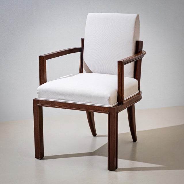 1920s Early-20th Century Art Deco Armchairs, France For Sale - Image 5 of 18