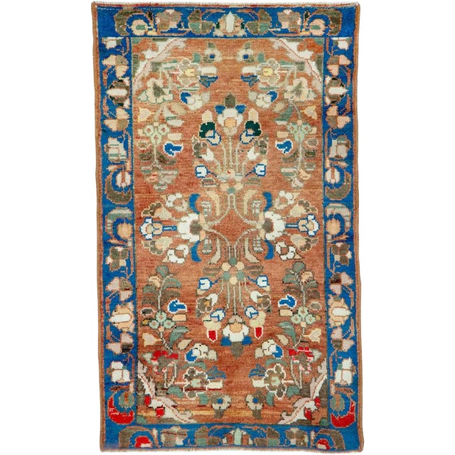 Vintage Persian Malayer Rug – Size: 2' 1" X 3' 5" For Sale