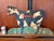 1920s Painted Metal Holstein Milk Trade Sign For Sale - Image 5 of 5