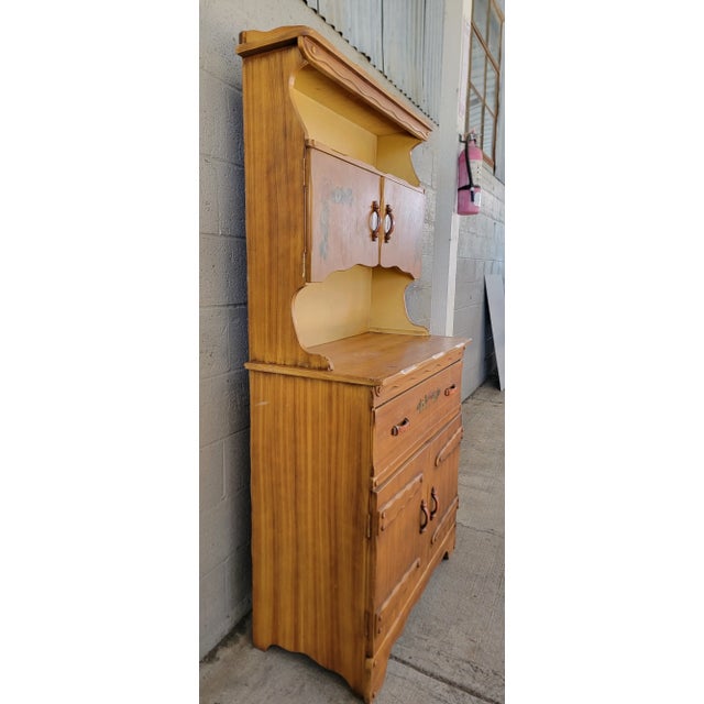 Monterey Style California Rancho Cupboard by La-Fiesta. 1930's For Sale - Image 11 of 16