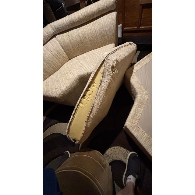 Mid-Century Carson’s of High Point Sectional Couch 2 Piece For Sale - Image 12 of 18
