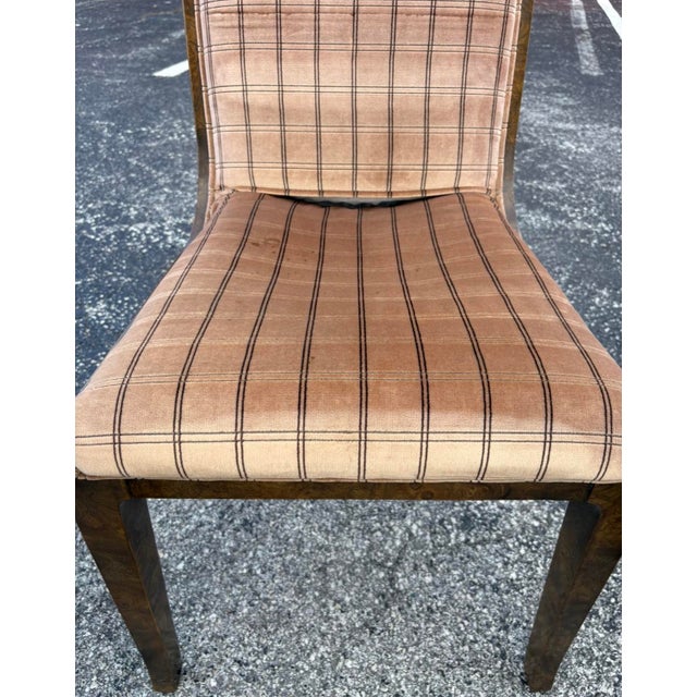 Mid Century Mastercraft Burl Dining Set For Sale - Image 11 of 17