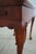 Henkel Harris Cherry Tea Table W. Pull Out Slides For Sale - Image 9 of 12