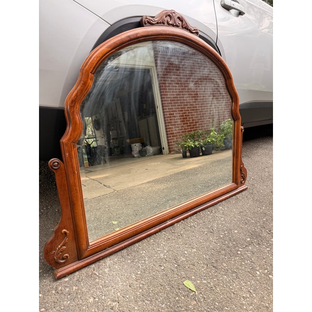 Vintage Dresser Mirror For Sale In Detroit - Image 6 of 7