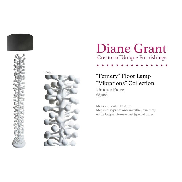 Early 21st Century Organic Modernist 'Fernery' Floor Lamp by Diane Grant For Sale - Image 10 of 11