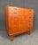 Vintage Danish Mid Century Modern Teak TallBoy Chest of Drawers Dresser For Sale In San Diego - Image 6 of 10