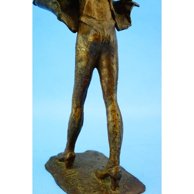 Augusto Conti, Nude Woman Gust of Wind, 1960s, Bronze For Sale - Image 10 of 18