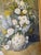 1980s 1980s Vintage Impressionist Floral Still Life Oil on Board Painting, Signed, Framed For Sale - Image 5 of 12