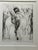 Marino Marini Original Etching, Rare Edition of Only 20. Signed, Framed, Numbered Xiv/Xx For Sale In Miami - Image 6 of 12