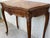 Wood 20th French Century Marble Top Walnut Console Table With Drawer For Sale - Image 7 of 13