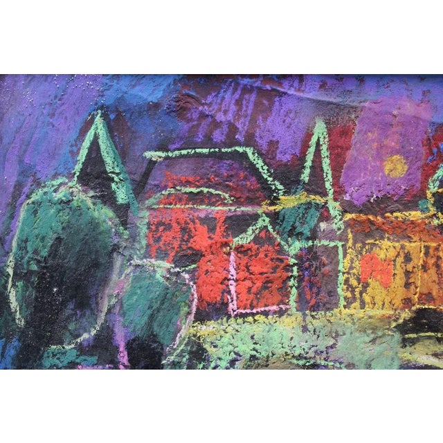 Contemporary Georgs Barkans, Travel Notes, Pastel on Paper For Sale - Image 3 of 6