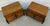 Baker Furniture Company Mid 20th Century Pair of Helen Hobey Walnut Nightstands by Baker Furniture, Attributed For Sale - Image 4 of 14
