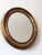 Late 19th Century Antique French Oval Giltwood Mirror – Late 19th Century For Sale - Image 5 of 8