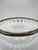 Transparent Vintage Heavy Cut Crystal, Silver Plated Rim For Sale - Image 8 of 11