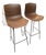 Case Furniture for Design Within Reach Loku Bar Stools, Pair For Sale