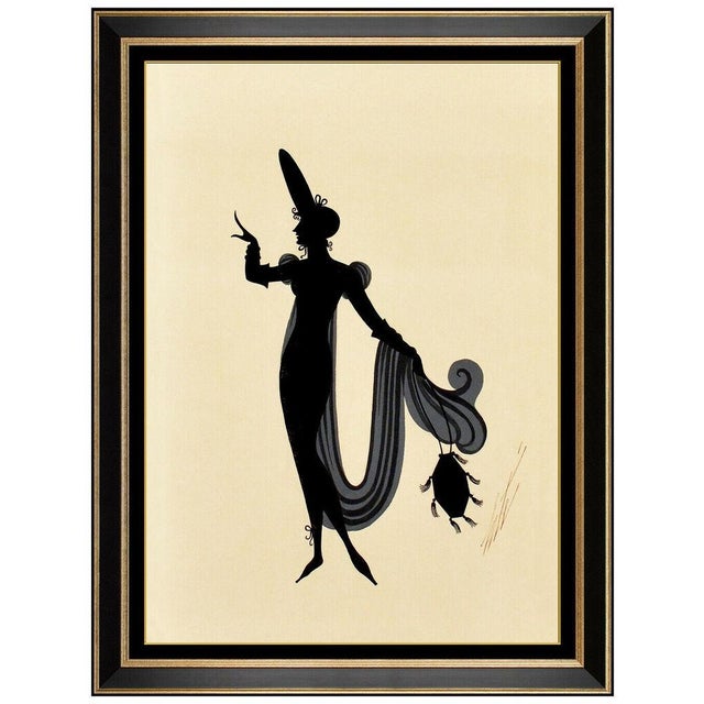 Message us to inquire about custom framing options! (Included for free with every purchase) Romain de Tirtoff, aka Erte,...
