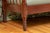 Transitional Early 20th Century Barley Twist Bobbin-Turned Walnut Reclining Bench For Sale - Image 3 of 7