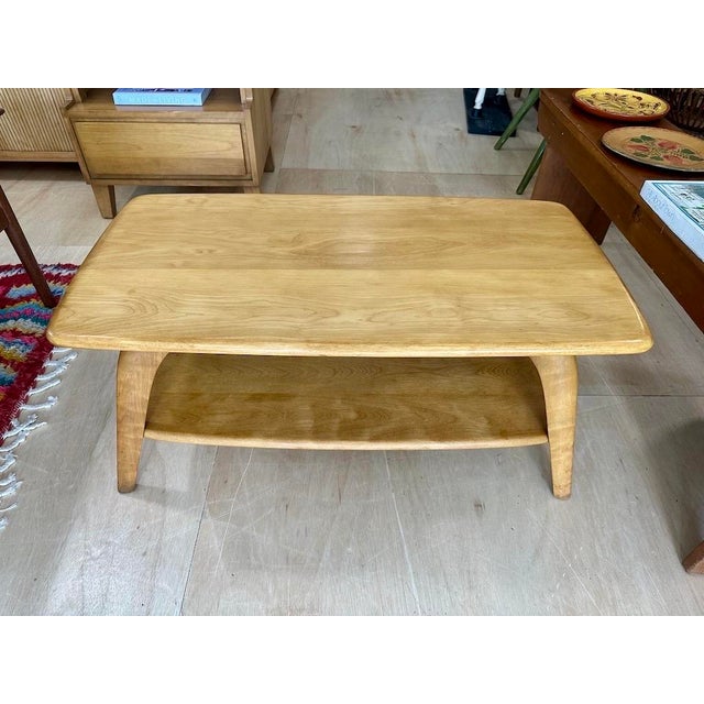 Mid-Century Modern Heywood Wakefield Cocktail / Coffee Table Model M335-G For Sale - Image 3 of 6