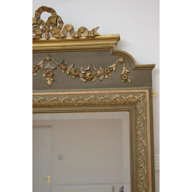 Antique Wall Mirror, 1900s For Sale - Image 9 of 13