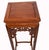 Wood Chinese Pedestal Tables, Set of 2 For Sale - Image 7 of 10