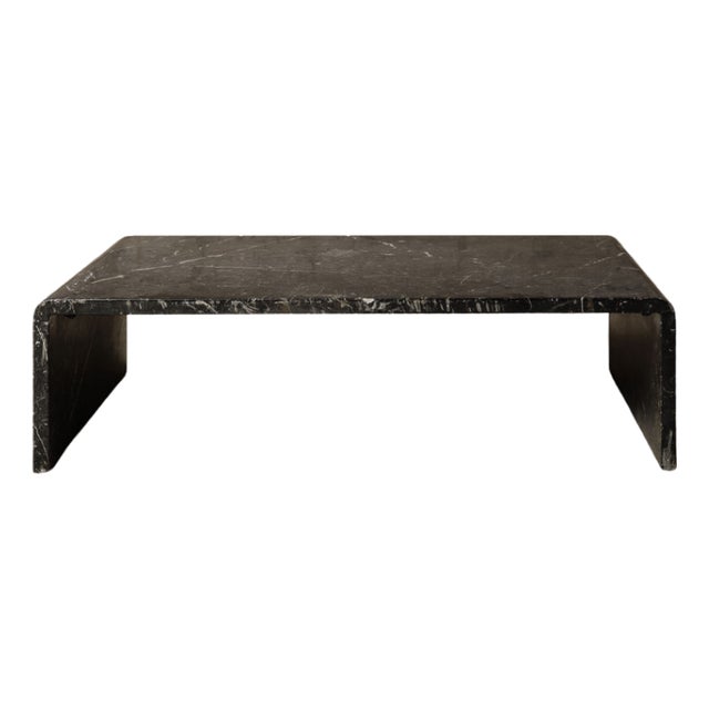1970s French Marble Coffee Table For Sale