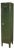 Italian Green Lacquered Metal Cabinet, 1970 For Sale
