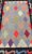 Early 20th Century American Hooked Rug With Colorful All-Over Diamond Design With Charcoal Border For Sale - Image 5 of 9