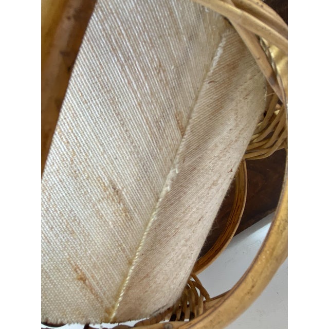 Bamboo and Rattan Pendant Light by Louis Sognot, 1960s For Sale - Image 11 of 18