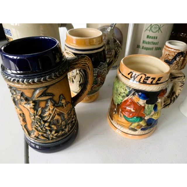 Vintage German Style Mugs, 1950s, Set of 11 For Sale - Image 13 of 18