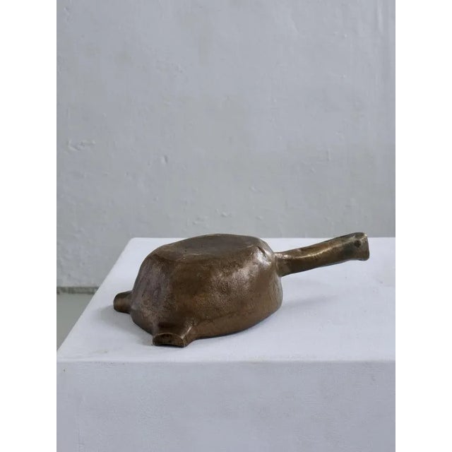 Brutalist Bronze Ashtray Bowl, Germany, 1970s For Sale - Image 4 of 6