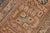 Shabby Chic 1990's Vintage Teal/Brown Wool Rug - 9'8'' X 12'9'' For Sale In New York - Image 6 of 10