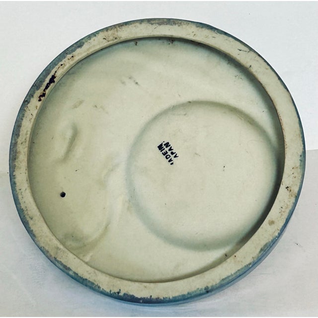 Japanese Lusterware Jack Russell Terrier Catchall For Sale - Image 9 of 10