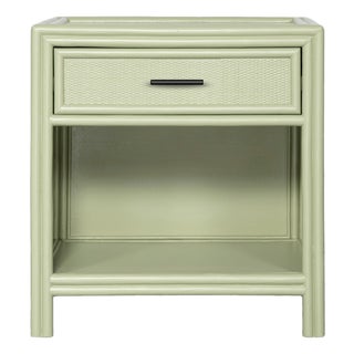 Bermuda One-Drawer Nightstand - Celery Green For Sale