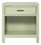 Bermuda One-Drawer Nightstand - Celery Green For Sale