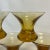 1970s Vintage Art Deco Boho Chic Pale Amber Cocktail Lowballs - Set of 5. For Sale - Image 6 of 8