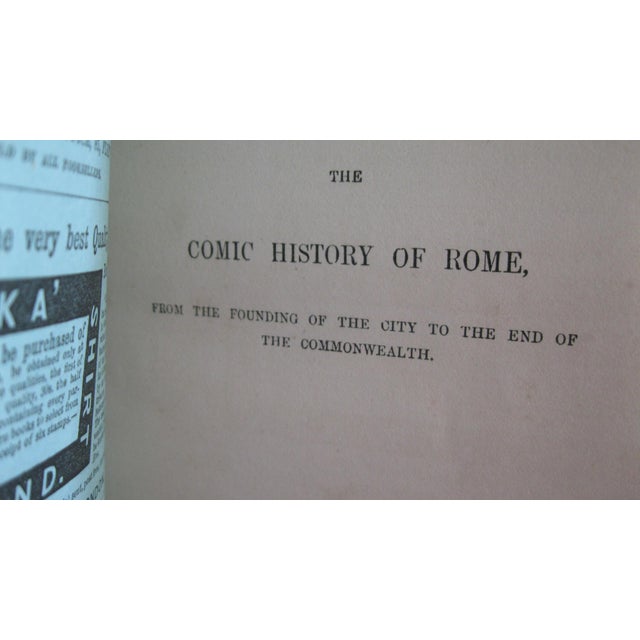 Mid 19th Century The Comic History of Rome by Gilbert Abbott Beckett, Illustrated by John Leech, Published by Bradbury, Evans, and Co. In London For Sale - Image 9 of 13