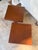 1960s Walnut Cruciform Side Tables Attributed to Milo Baughman, Pair For Sale - Image 10 of 12