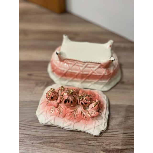 Vintage Betson Style Ceramic Trinket Box With Lid For Sale - Image 10 of 10