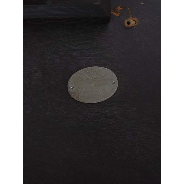 Baker Banded Mahogany Neoclassical Dining Room Table For Sale - Image 18 of 18