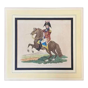 Napoleonic Wars “ Lieutenant General Sir John Moore” Hand Colored Engraving C.1815