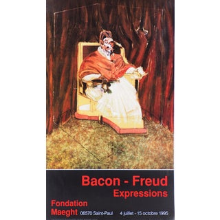 Le Pape Poster by Francis Bacon For Sale