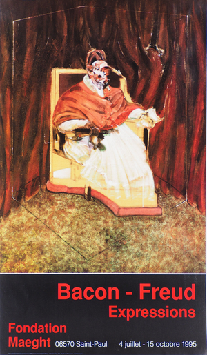 Le Pape Poster by Francis Bacon