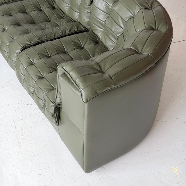 De Sede 1980s Ds-11 Patchwork Modular Sectional by De Sede For Sale - Image 4 of 9