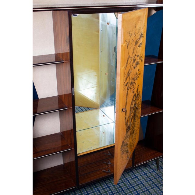 Mid-Century MultiFunctional Bar Cabinet, 1950s For Sale - Image 6 of 15