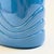 Postmodern Embossed Periwinkle Ceramic Vase For Sale In San Francisco - Image 6 of 9