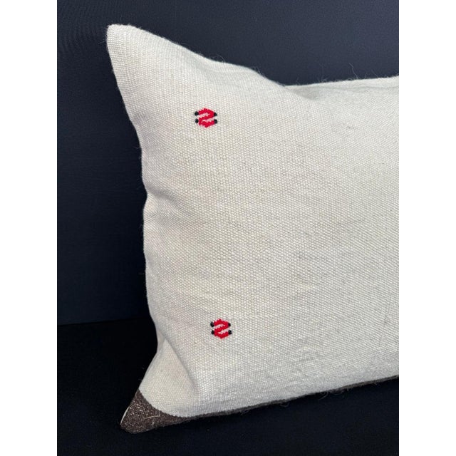 Turkish Hemp Pillow Cushion Natural Beige Brown Cushion Cover 20x20 #18170 Enhance your home decor with our Kilim Pillow...