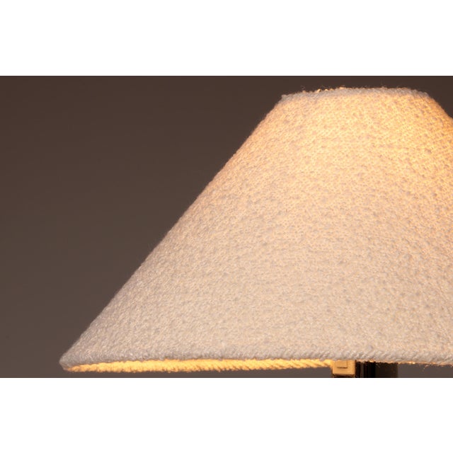 Metal Marble and Steel Table Lamp from Bergboms Scanlicht, 1970s For Sale - Image 7 of 14