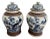 Antique Chinese Crackle Ware Lidded Vases, 1880, Set of 2 For Sale